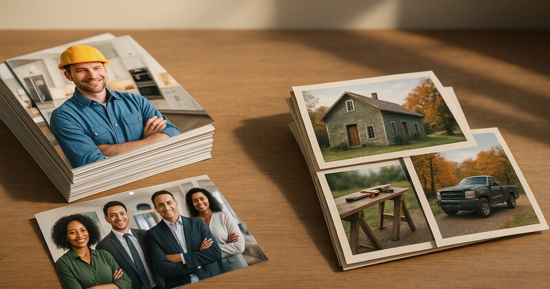 Stock photos vs. real photos of your business: what actually works