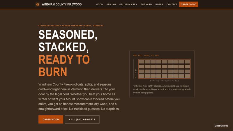 Windham County Firewood homepage