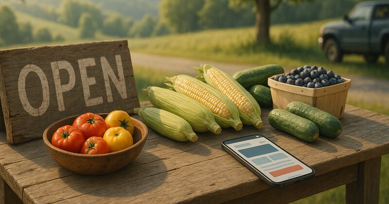 Dummerston farm stands and the "open today" problem: solving real-time info on static sites